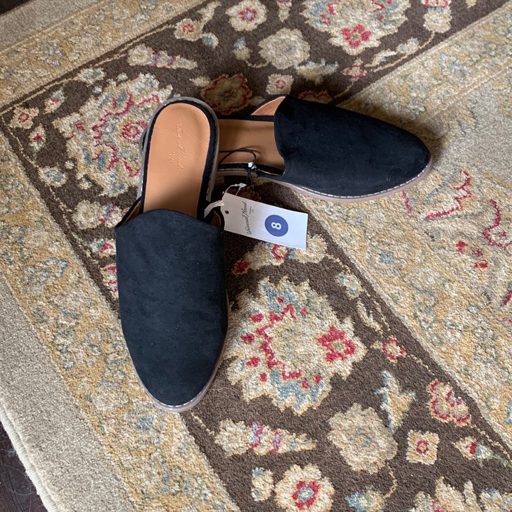 Cute Black Mules